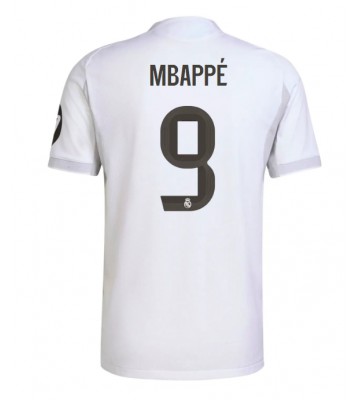 Real Madrid Kylian Mbappe #9 Hjemmebanetrøje 2025-26 Kortærmet